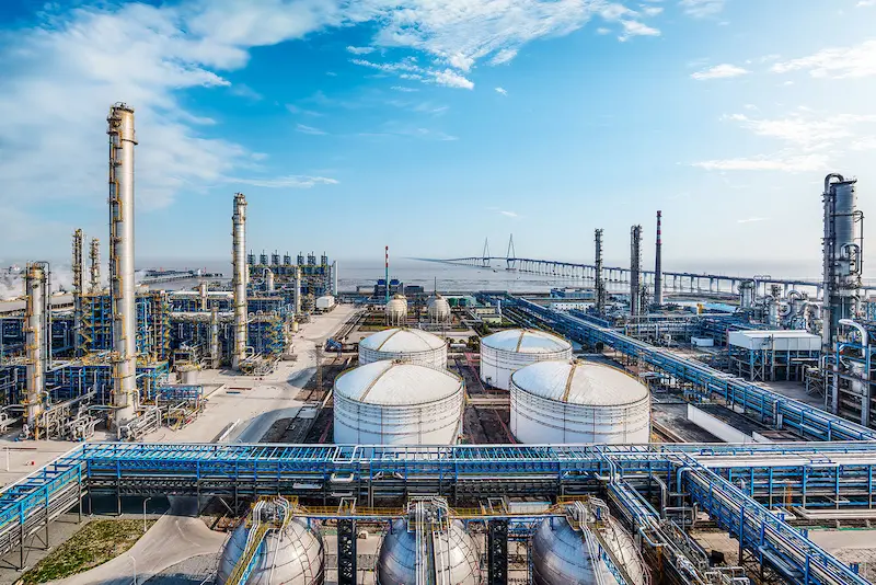 Chemical processing plant