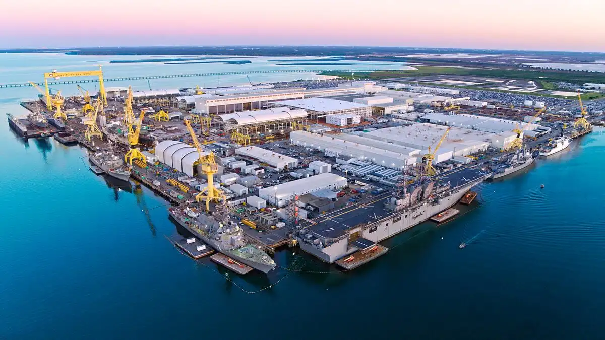 Shipbuilding yard