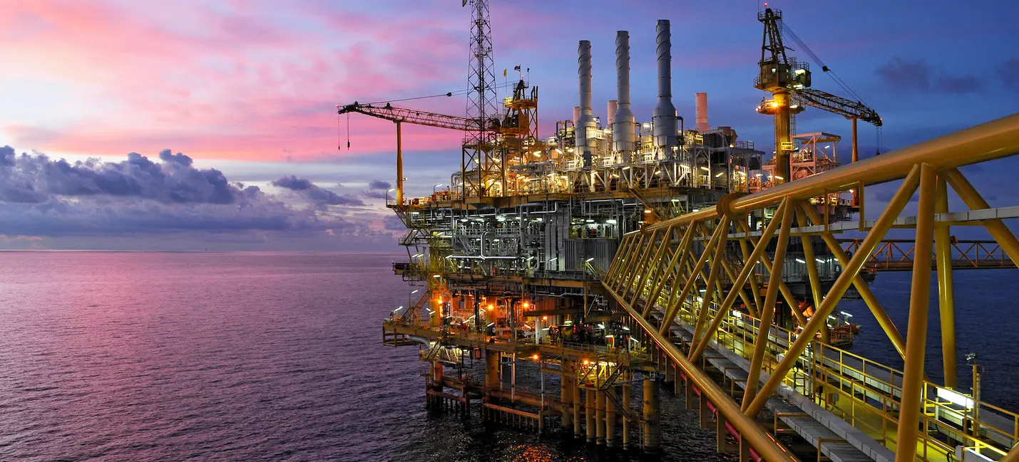 Oil and gas refinery